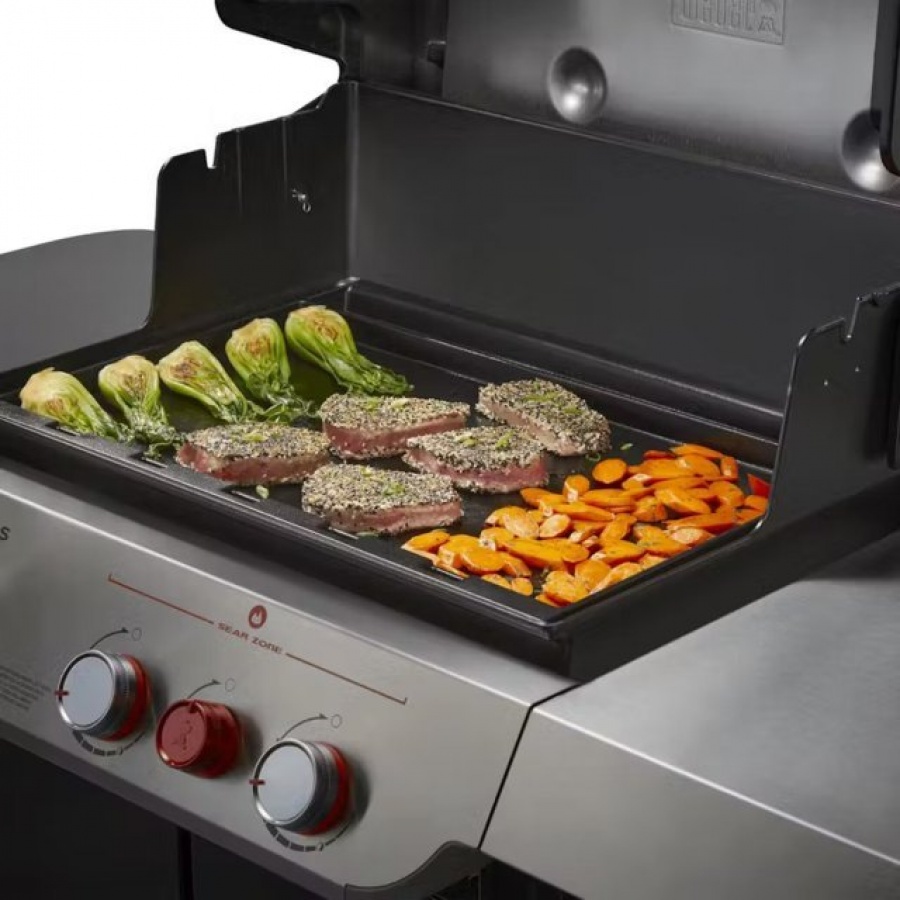 Weber 6791 Piastra grandi dimensioni per barbecue serie Genesis 300 ...