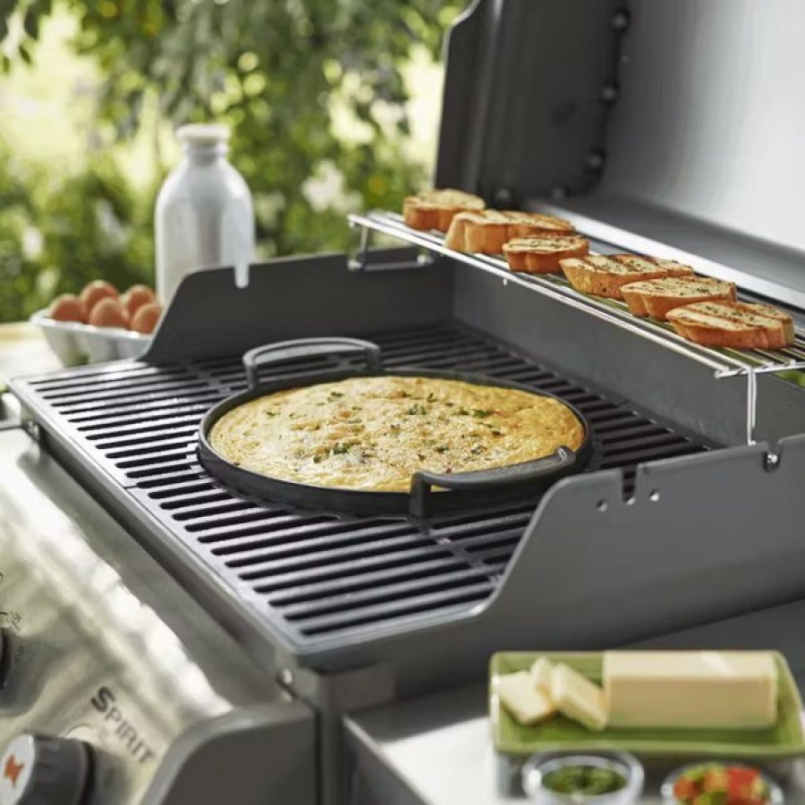 Weber 7421 piastra di ghisa per barbecue gbs - dettaglio 3