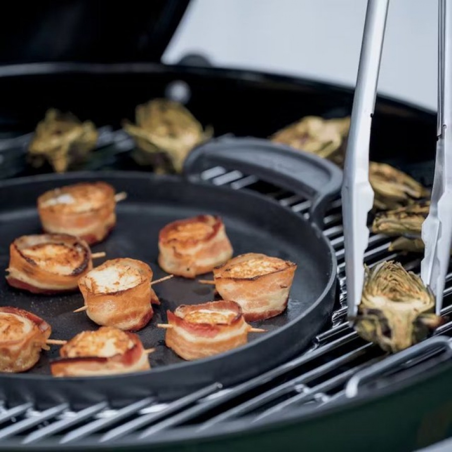 Weber 7421 piastra di ghisa per barbecue gbs - dettaglio 5