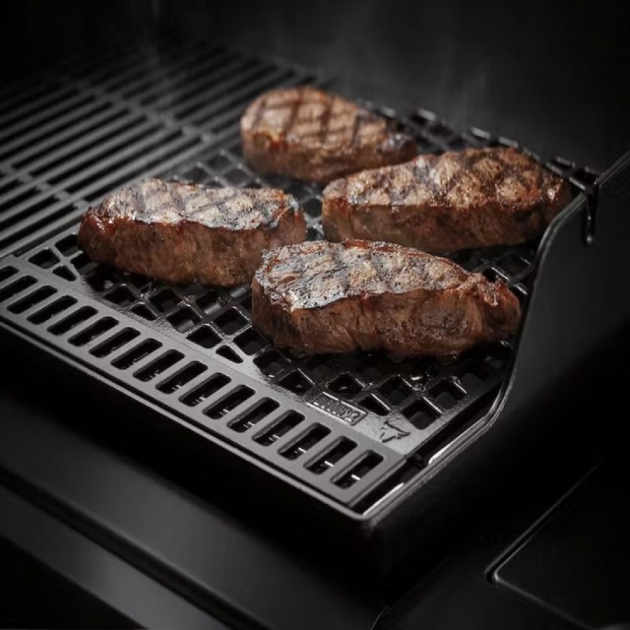 Weber 7680 griglia di rosolatura doppio lato per barbecue gbs crafted - dettaglio 4
