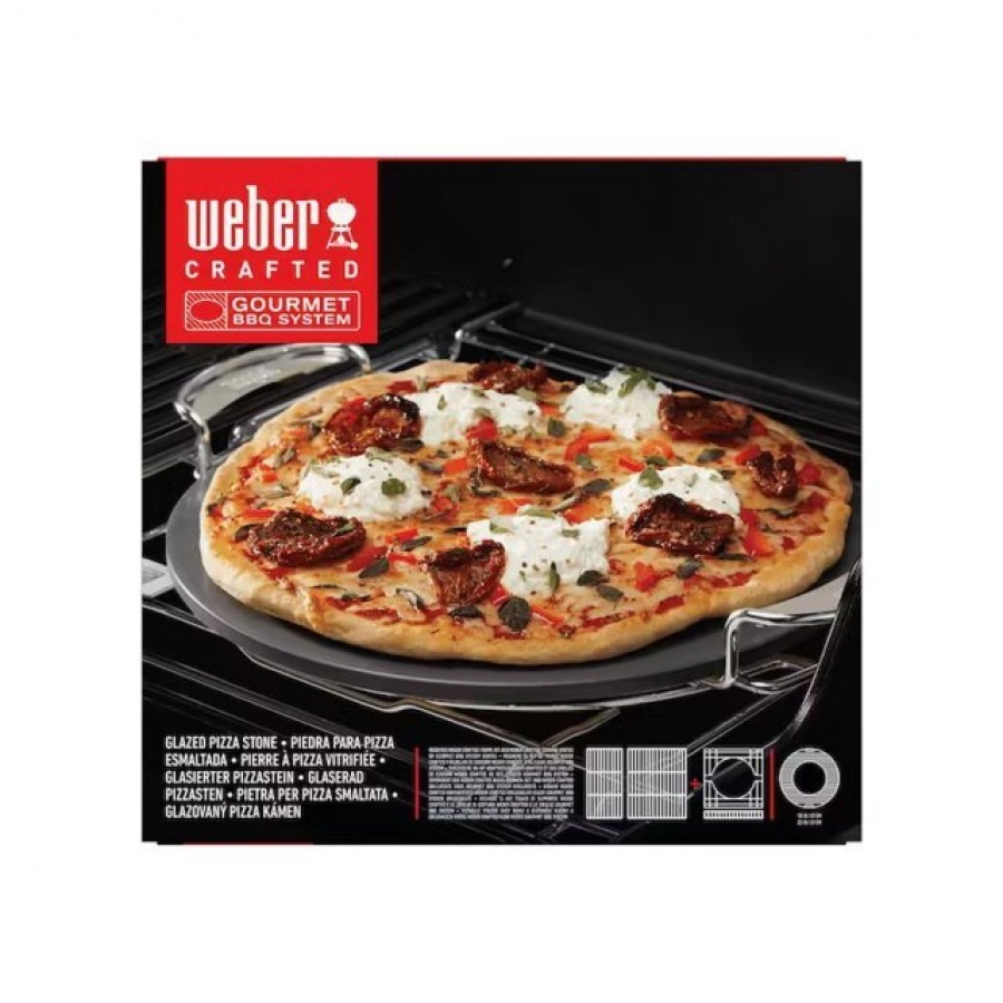 Weber 8861 pietra per pizza per barbecue gbs crafted - dettaglio 3