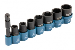 Makita e-12289 set di bussole macchina 1/4" - dettaglio 1