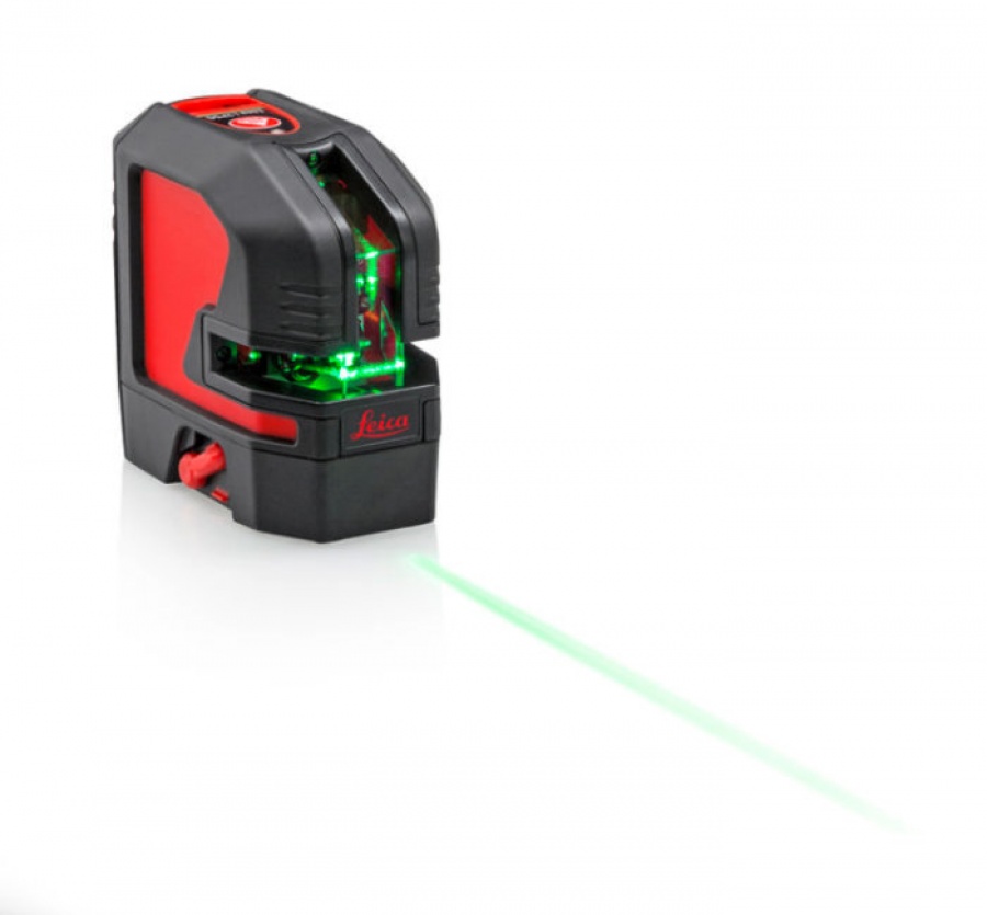 Leica lino l2 livella laser a 2 linee verdi 35 m con batteria 864420 - dettaglio 3