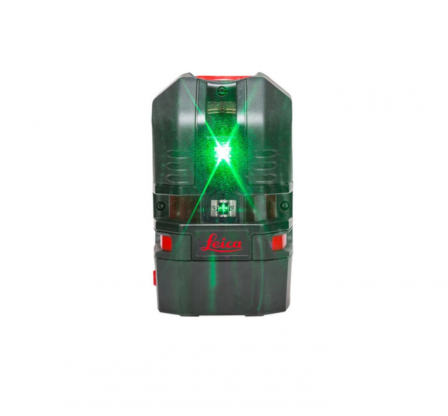 Leica lino l2 livella laser a 2 linee verdi 35 m con batteria 864420 - dettaglio 7