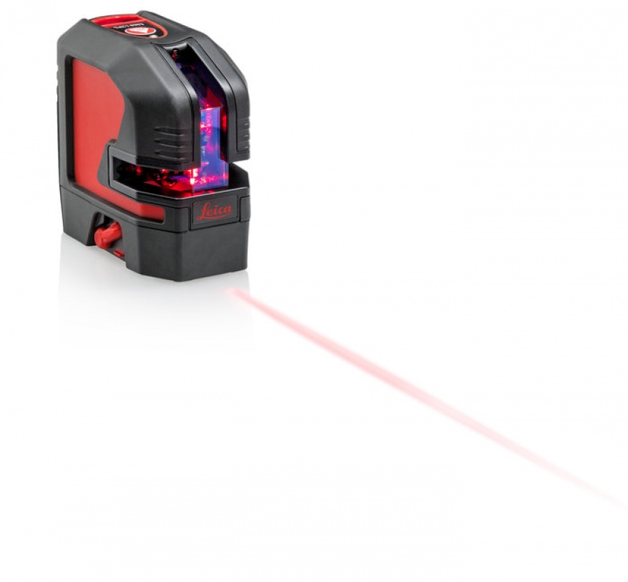 Leica lino l2p5 livella laser a punti e linee rossi 25 m 864431 - dettaglio 2