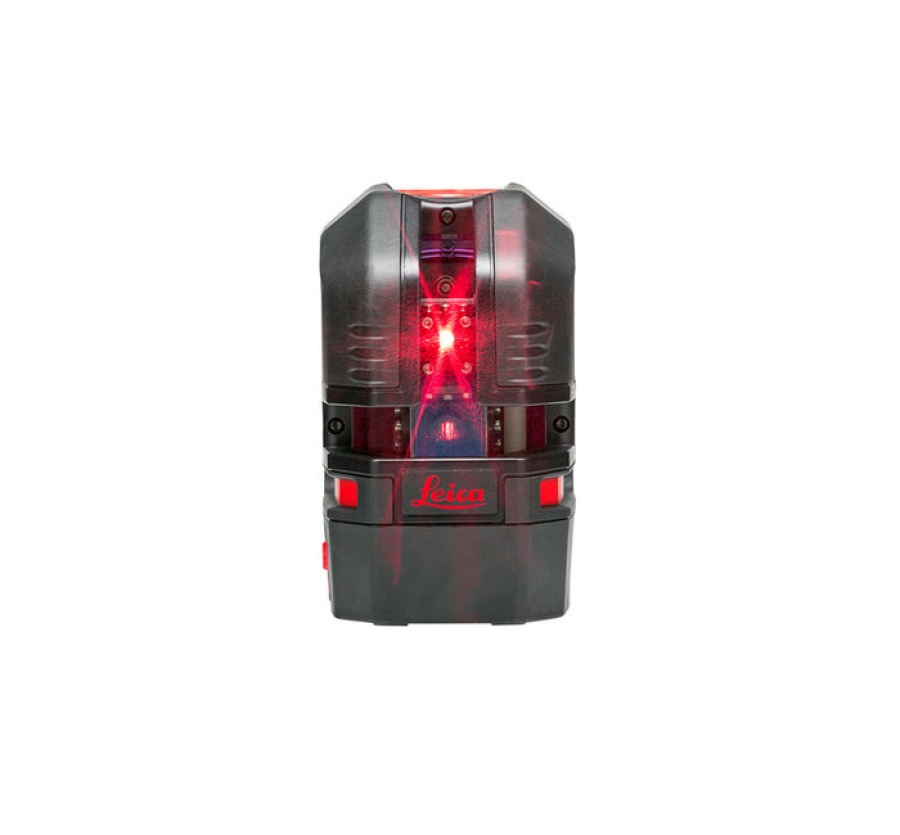 Leica lino l2p5 livella laser a punti e linee rossi 25 m 864431 - dettaglio 3