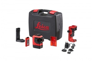 Leica  livella laser 3x360° a linee rosse autolivellante 912969 - dettaglio 1
