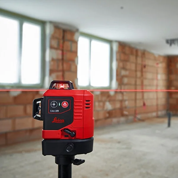 Leica  livella laser 3x360° a linee rosse autolivellante 912969 - dettaglio 5