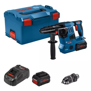 Bosch gbh 18v-28 cf tassellatore sds plus 18 v con mandrino e due batterie 0611921002 - dettaglio 1