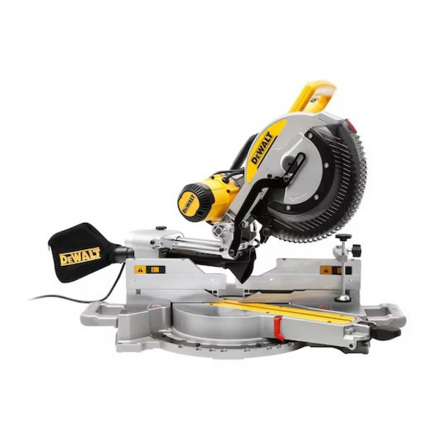 Troncatrice Radiale DEWALT DWS727-QS 1650W | Doppia Inclinazione Per Tagli Di Precisione - Foto 4