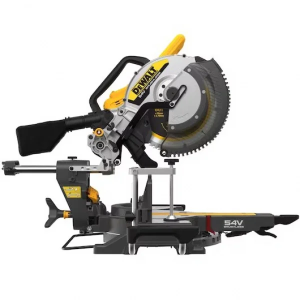 Dewalt dcs781x2-qw troncatrice radiale 305 mm brushless 54 v flexvolt con due batterie - dettaglio 3