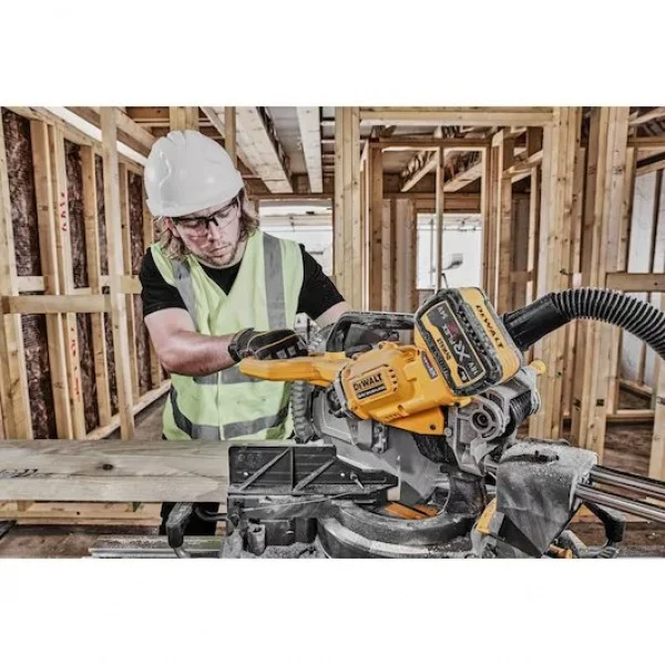 Dewalt dcs781n-xj troncatrice radiale 305 mm brushless 54 v flexvolt senza batterie - dettaglio 6