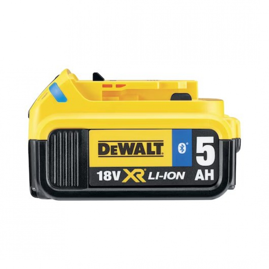Dewalt dcb184b-xj batteria xr al litio 18 v 5,0 ah con tecnologia bluetooth - dettaglio 3