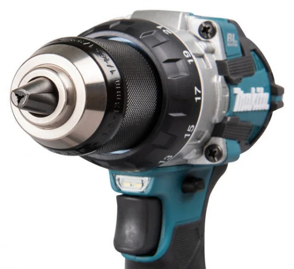 Makita dhp489rtj trapano a percussione lxt brushless 18 v con due batterie - dettaglio 6