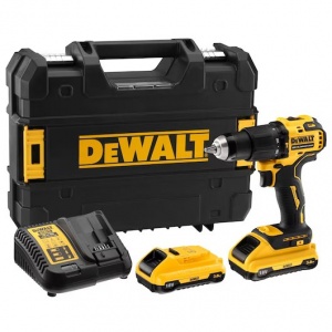 Dewalt dcd709l2t-qw trapano a percussione 18 v xr brushless con due batterie - dettaglio 1