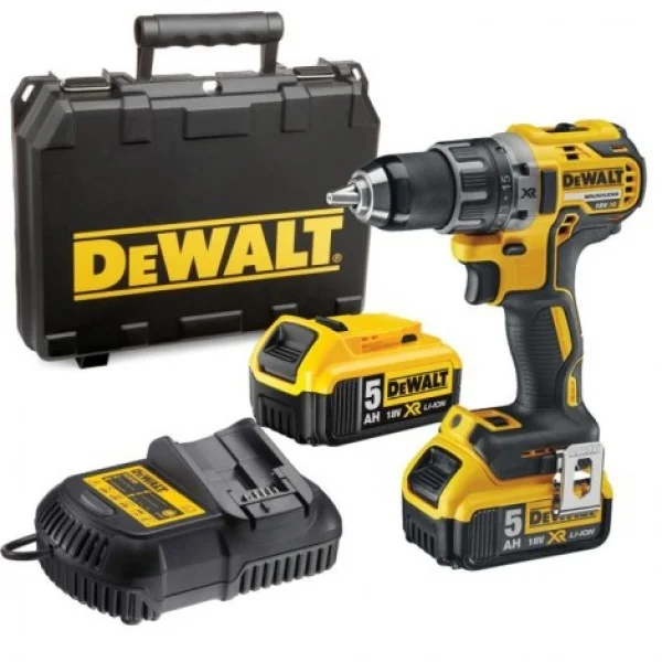 DeWalt DCD791P2-QW Trapano avvitatore Brushless 18 V con due batterie