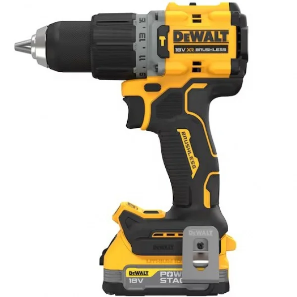 Dewalt dcd805e2t-qw trapano a percussione brushless 18 v con due batterie powerstack - dettaglio 3