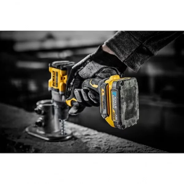 Dewalt dcd805e2t-qw trapano a percussione brushless 18 v con due batterie powerstack - dettaglio 5