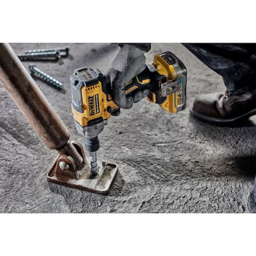 DEWALT DCF903P2-QW Avvitatore A Percussione 12V Senza Fili - Coppia 340 Nm, 2 Batterie 5Ah, Custodia TSTAK