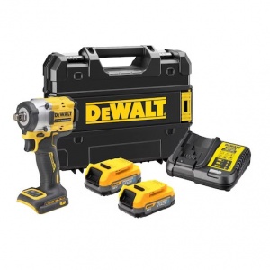 Dewalt dcf921e2t-qw avvitatore ad impulsi brushless xr 18v con batterie powerstack - dettaglio 1