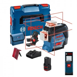 Bosch gll 3-80 c + glm 20 livella laser con accessori e distanziometro professional 0601063r08 - dettaglio 1