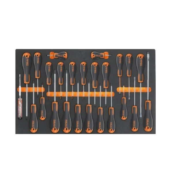 Beta 3900 O6/3M Cassettiera mobile 6 cassetti con assortimento utensili 145 Pz. - 039000361