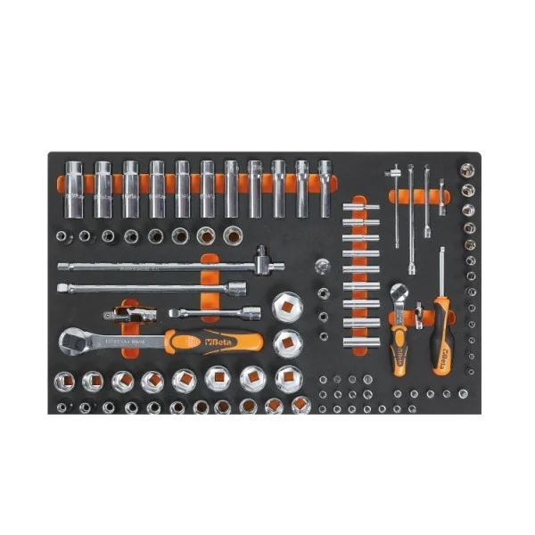 Beta 3900 O7/5M Cassettiera mobile 7 cassetti con assortimento utensili 181 Pz. - 039000371