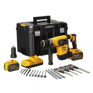 Dewalt dch417x2-qw tassellatore sds-plus brushless flexvolt 54v con batterie ed accessori - dettaglio 1