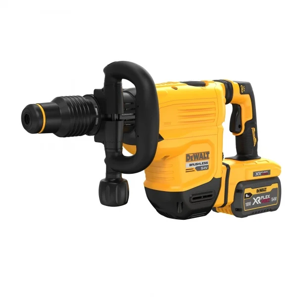 DeWalt DCH832X2-QW Martello demolitore SDS-Max Brushless Flexvolt 54 V con due batterie