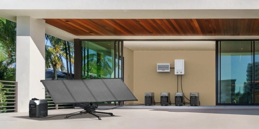Ecoflow  pannello smart home - dettaglio 4