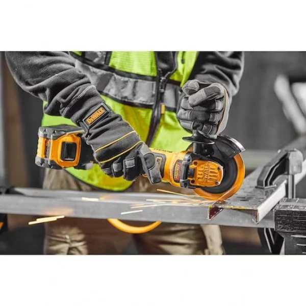 Dewalt dcg409nt-xj smerigliatrice angolare 125 mm brushless 18 v senza batterie - dettaglio 4