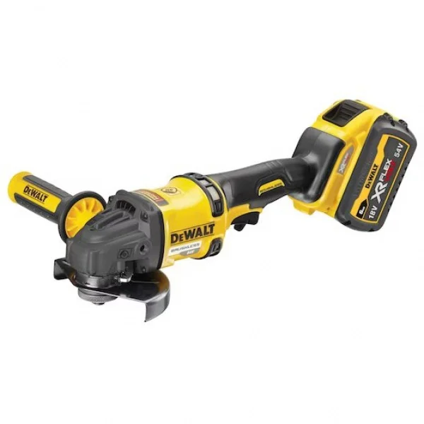 Dewalt dcg418t2-qw smerigliatrice flexvolt 125 mm brushless 54v con due batterie - dettaglio 1