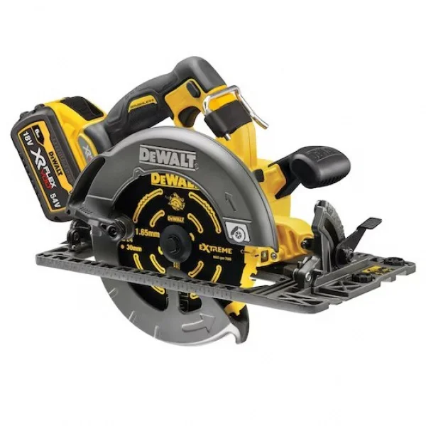 Dewalt dcs579t2-qw sega circolare 190 mm brushless 54 v con batterie flexvolt - dettaglio 2