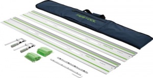 Festool fs 1400/2-kp-set binari guida 1400 cm con accessori 577932 - dettaglio 1