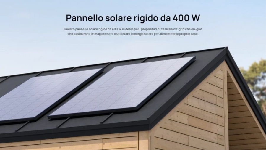 Ecoflow  pannello solare rigido da 400 w 2 pz. - dettaglio 5