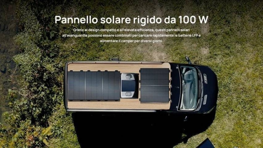 Ecoflow  pannello solare rigido da 100 w 2 pz. - dettaglio 5