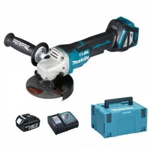 Makita dga517rfj1 smerigliatrice angolare 125 mm brushless a batteria 18 v - dettaglio 1