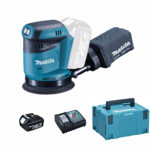 Makita dbo180rfj1 levigatrice orbitale a batteria 18 v - dettaglio 1