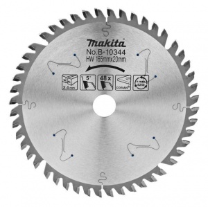 Makita b-10344 specialized lama per sega ad affondamento 165x20 mm per corian - dettaglio 1