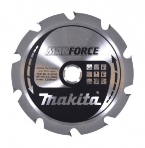 Makita b-32100 makforce lama per sega circolare 165x20 mm per legno - dettaglio 1