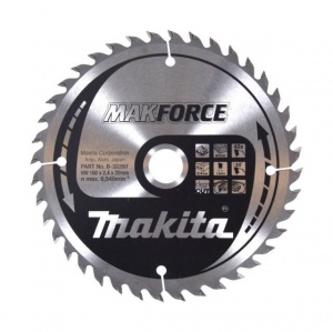 Makita b-32297 makforce lama per sega circolare 160x20 mm per legno - dettaglio 1