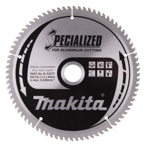 Makita b-33277 specialized lama tct per seghe circolari 235x30 mm per alluminio - dettaglio 1