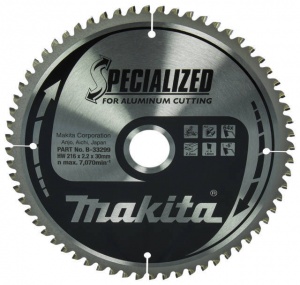 Makita b-33299 specialized lama tct per troncatrici 216x30 mm per alluminio - dettaglio 1