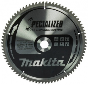 Makita b-33342 specialized lama tct per troncatrici 305x30 mm per alluminio - dettaglio 1