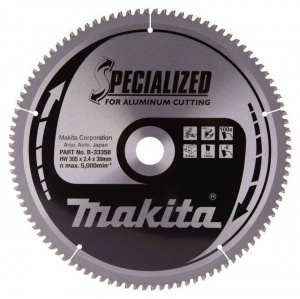 Makita b-33358 specialized lama tct per troncatrici 305x30 mm per alluminio - dettaglio 1