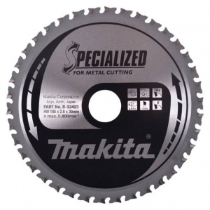 Makita b-33423 specialized lama per seghe circolari 185x30 mm per acciaio dolce - dettaglio 1