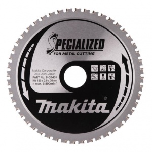 Makita b-33451 specialized lama per seghe circolari 185x30 mm per acciaio sottile - dettaglio 1