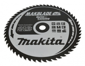 Makita b-33510 makblade plus lama tct per seghe da banco 350x30 mm per legno - dettaglio 1