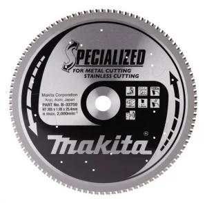 Makita b-33750 specialized lama per troncatrici da metallo 305x25,4 mm per inox - dettaglio 1
