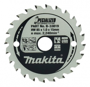 Makita b-33819 specialized lama per taglio di mdf e laminati 85x15 mm - dettaglio 1